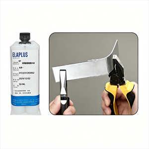 Adhésif époxy à durcissement rapide Elaplus EP <span class=keywords><strong>2005</strong></span>, adhésif époxy bicomposant pour collage du verre et de la céramique - Product Image 1
