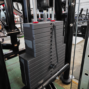 Fabricante Chino de Equipos de Gimnasio Metálicos Multifuncionales, Máquina de Fuerza de 8 Estaciones para 8 Personas a Bajo Precio - Product Image 4
