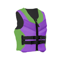 Gilet de sauvetage en néoprène pour adulte, type III, avec une flottabilité supérieure à 7,5 kg, pour jet ski, navigation, pêche et kayak