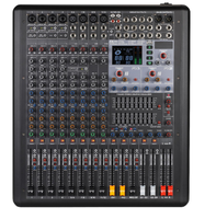 Console d'amplification audio DJ de haute qualité PM1000-3 Powermate 1000-3, construction en métal et plastique, 1000W*2, écran rétroéclairé