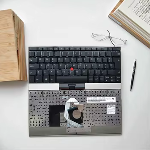 Bàn Phím Chất Lượng Tốt Cho Lenovo <span class=keywords><strong>ThinkPad</strong></span> X121E X130E X131E <span class=keywords><strong>X140E</strong></span> E220S E220S E11 E12 E125 S220 X131 E120 Khung Màu Đen điểm Màu Đỏ - Product Image 3