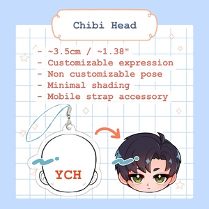OEM ODM Anime: Encantos <span class=keywords><strong>de</strong></span> acrílico personalizados, personajes originales, fanart, parejas Yumeship, YCH. Diseños totalmente personalizables disponibles. - Product Image 2