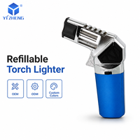 YIZHENG Mini Chalumeau de Soudage Portable à Haute Température, Allumeur Métallique Direct pour Cadeaux d'Affaires Modernes