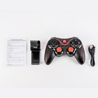 Kontroler Game Nirkabel X3 yang Dapat Disesuaikan untuk Gamepad Android IOS PC Mendukung Kustomisasi Kabel USB Termasuk