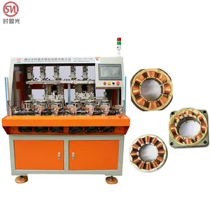 SMG Mesin Konversi Frekuensi Udara Segar Sistem Asap Lampblack Mesin Stator Winding Machine