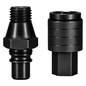 Niu Xiang Quick Coupler 45 Steel Black Oxide For Water Drill Rig Industrial Grade Male Female Connector - Product Image 1