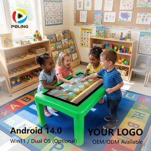 Tavolo Interattivo Smart con <span class=keywords><strong>Display</strong></span> 4K e Supporto <span class=keywords><strong>Multi</strong></span>-Interfaccia per Negozi, Istituti Educativi e Uso Domestico, Facile da Installare - Product Image 1