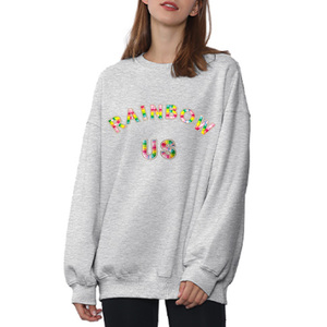 Custom Creative <strong>Rainbow</strong> Color Embroidered English Letter Patches Canvas DIY Sew-On Applique Hats Jeans Clothes Features <strong>Sequins</strong> - Product Image 6
