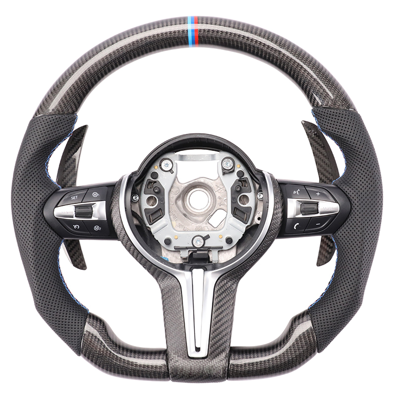 Custom Carbon Steering Wheel With Paddle Shifter (BMW Fitment), photo 3
