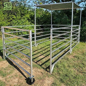 คอกม้าแบบพกพา แข็งแรง ทนทาน ชุบสังกะสี ปรับแต่งได้ สำหรับวัว ควาย แกะ แพะ รั้วฟาร์มแบบออสเตรเลีย - Product Image 1