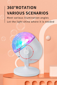 Đảng 360 xoay xách tay mini không dây tâm trạng ánh sáng đĩa âm nhạ<span class=keywords><strong>c</strong></span> Máy nghe nhạ<span class=keywords><strong>c</strong></span> bluetooths Loa - Product Image 2