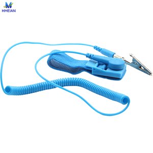 Bracelets de mise à la terre antistatiques en métal élastique réglables pour l'industrie, bracelet de poignet <span class=keywords><strong>ESD</strong></span>, sangle de poignet <span class=keywords><strong>ESD</strong></span>, sangle de poignet antistatique - Product Image 1