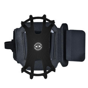 Bracelet de sport rotatif amovible pour le jogging, pochette pratique pour la course à pied, activités de plein air, sac à téléphone portable à carreaux - Product Image 1