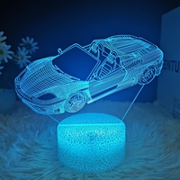Lampe LED Anime Manga à intensité variable rechargeable – Cadeau mignon pour chambre d'enfant, chambre de bébé, décoration de chambre – Lampe adorable