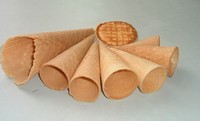 Machine industrielle à cornets de gaufres pour crème glacée, machine à fabriquer des cornets en papier pour crème glacée molle, à vendre