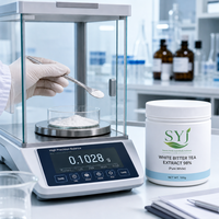 Poudre d'extrait de thé amer blanc - 98% de théacrine naturelle CAS 2309-49-1 pour l'utilisation dans les aliments et les boissons