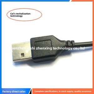 Câble de charge magnétique circulaire ZX Factory Direct avec interface USB, étanche, noir, pour appareils numériques 3C - Product Image 2