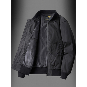 Veste de sport courte décontractée et légère, vintage, grande taille, personnalisable, veste de baseball tendance, style baseball ample, vêtements d'extérieur - Product Image 2