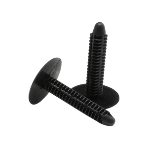 Rivets en plastique réutilisables pour sapins, attaches en nylon à nervures, clips à enfoncer pour l'intérieur des voitures et les panneaux de machines - Product Image 1