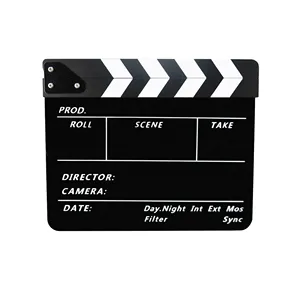 Clap pas facile à casser Clap de film pour le jeu de rôle montage vidéo fabrication caméra de film - Product Image 2