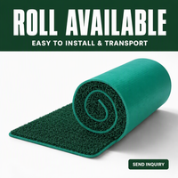 Tapis moderne en plastique pour salon, tapis en PVC imperméable, antidérapant, durable, fabriqué à la machine, facile à nettoyer, lavable, logo personnalisé pour voiture