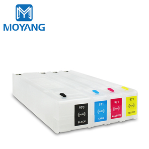 Cartuccia di inchiostro ricaricabile MoYang con Chip di Reset automatico ad arco per 971 970 HP970/971 per <span class=keywords><strong>HP</strong></span> X451 x 551x476 X576 unità di <span class=keywords><strong>ricarica</strong></span> della <span class=keywords><strong>stampante</strong></span> - Product Image 1