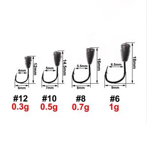 1G-0,3g Buggy ponderado gusano mosca hielo pesca señuelo Jigs Mormyski hundimiento rápido <span class=keywords><strong>Ninfa</strong></span> moscas cebo <span class=keywords><strong>para</strong></span> invierno Northland pesca - Product Image 4