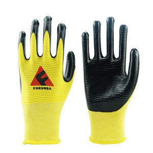 Guantes de nitrilo con revestimiento de nitrilo, guante de trabajo de seguridad, precio barato, venta al por mayor - Product Image 3