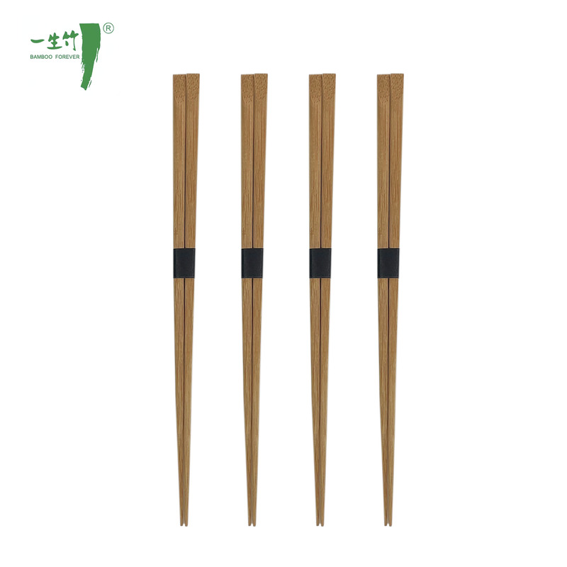 Custom Disposable Dark Brown Bamboo Chopsticks
