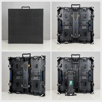 Écran LED extérieur Vishow 5.0 P3.6, 576x576mm, 4500CD, panneau de location, adapté à la location de scènes sur le marché indien