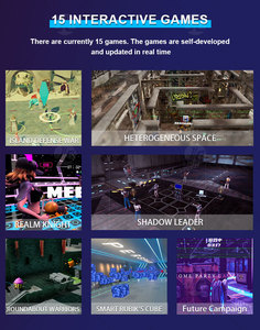 <span class=keywords><strong>Escape</strong></span> Free Roam 9D Multiplayer VR Shooting Arena, ensemble VR métallique immersif pour parc d'aventure, <span class=keywords><strong>maison</strong></span> et centre commercial - Product Image 6