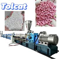 Ligne d'extrusion à double vis à économie d'énergie pour la fabrication de granulés de plastique PPR, machine à faible déchets pour le traitement des composés plastiques