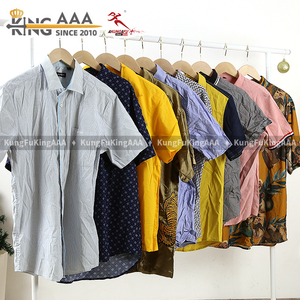 Camisas Usadas para Hombre KungFu KingAAA, Venta al Por Mayor, Lotes Mixtos de <span class=keywords><strong>Segunda</strong></span> <span class=keywords><strong>Mano</strong></span>, Verano, Casual, Manga Corta, Buena Calidad, de <span class=keywords><strong>Tiendas</strong></span> de <span class=keywords><strong>Segunda</strong></span> <span class=keywords><strong>Mano</strong></span> - Product Image 4