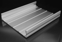 Boîtier d'amplificateur en aluminium divisé pour carte de circuit imprimé, coque électrique personnalisée, boîtier d'alimentation pour projet électronique
