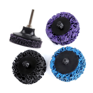 Disque de meulage à angle poly-câble de 4,5 pouces, humide ou sec, outil de nettoyage, polissage pour éliminer la rouille. - Product Image 1