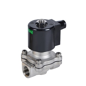Vente de liquidation B2B COVNA : Vanne solénoïde à eau en acier inoxydable, Vanne solénoïde à eau et gaz 110V 220V, Vanne solénoïde à diaphragme DC - Product Image 1