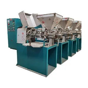 Automatic Commercial Peanut Rapeseed Palm Flax Cumin Coconut Oil Press Machine