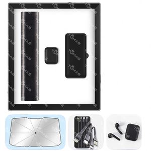 Promotional Item Car Sunshade, Umbrella Usb Cable Car Charger Staff <b>Gift</b> Custom Company Logo <b>Gifts</b> Trending Corporate Souvenirs/ - Product Image 4