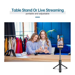 Wholesale Tripod <b>Stand</b> Smart Selfie Stick 360 Rotation Bluetooth Remote <b>Control</b> Selfie Stick with Remote - Product Image 4