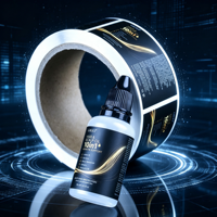 Étiquette imperméable et résistante à l'huile pour shampoing et gel douche - Matériau PET PP durable résistant à l'humidité pour salle de bain, pour soins personnels