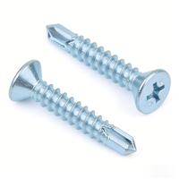 Yaente Factory M4.2/M4.8 Phillips Flat Countersunk Head Self-Tapping Self-Drilling Drill Tail Fastener