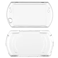 Funda protectora dura de cristal transparente para consola Sony PSP Go, 1 unidad