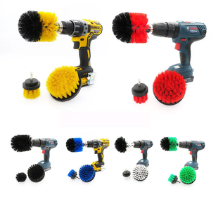 Ensemble de 4 brosses de nettoyage portables <span class=keywords><strong>pour</strong></span> <span class=keywords><strong>perceuse</strong></span>, brosses de détaillage automobile en <span class=keywords><strong>plastique</strong></span> <span class=keywords><strong>pour</strong></span> <span class=keywords><strong>perceuse</strong></span> automatique - Product Image 2