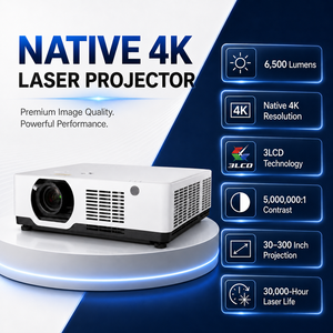 4K Commercial Laser <strong>Projector</strong> 6500 Lumens with <strong>360</strong> Degree Installation for Museum and Exhibition - Product Image 1