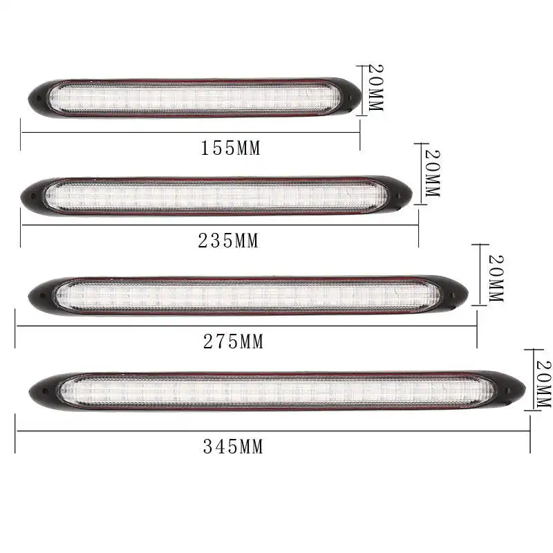 Đèn Chạy Ban Ngày LED DRL Sáng 12V Cho Đèn Pha Ô Tô Đèn LED DRL Tuần Tự Đèn Báo Rẽ Ban Ngày Tự Động Dòng Chảy Màu Vàng