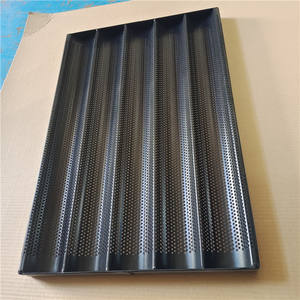 Moldes Metálicos para Baguette de 5 Ranuras con Marco Cerrado para la Horneado Industrial de <span class=keywords><strong>Pan</strong></span> Francés - Product Image 6