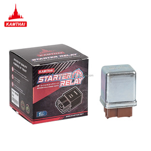 Kamthai รีเลย์โซลินอยด์สำหรับสตาร์ทเตอร์, รีเลย์พร้อมฝารีเลย์รีเลย์12V สำหรับ Honda Click 110i คลิก125i Vario scoopy Fi zoomer-X เอาชนะ Fi spacy - Product Image 1