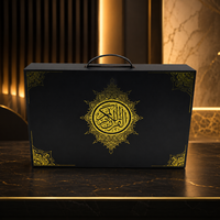 Luxuriöse Starre Verpackungsbox mit Tragegriff für Bücher, Koran, Geschenksets und Premium-Markenpromotion
