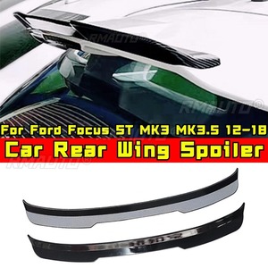 Alerón trasero para techo de coche Ford Focus ST hatchback MK3 MK3.5 2012-2018, accesorios para coche, modificación de alerón trasero. - Product Image 3