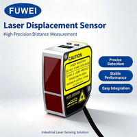 Sensor de medición de Desplazamiento láser de alta precisión, 0,01mm, precisión de medición para espesor plano 80-500mm